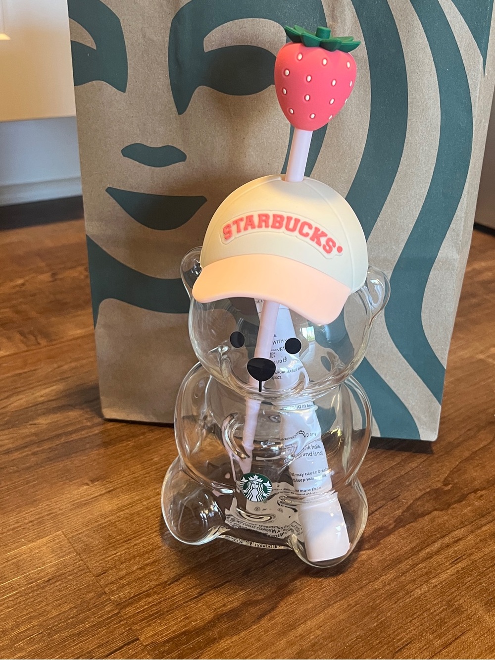 Starbucks Pink Bearista cup